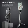 Q08 1-axis Gimbal Stabilizer 3-in-1 Extendable Selfie Stick Tripod-IVXI Single Gimbal for Mobile, Camera Single-Axis Q08 3-in-1 Gimbal wireless Camera Stabilizer. 