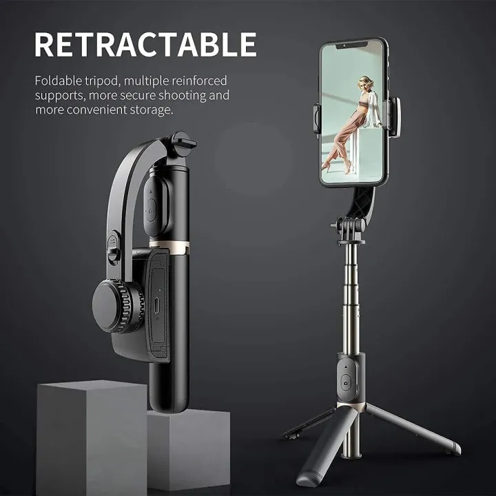 Q08%201-axis%20Gimbal%20Stabilizer%203-in-1%20Extendable%20Selfie%20Stick%20Tripod-IVXI%20Single%20Gimbal%20for%20Mobile,%20Camera%20Single-Axis%20Q08%203-in-1%20Gimbal%20wireless%20Camera%20Stabilizer%20-%20Image%203