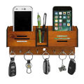 Lifestyle Glory Brand GEOMETRIC multipurpose design Wood Key Holder I 8 Hocks I Brown I Home Decoration items I Wall Decoration items for shop I Wall Decoration items I Wall Hanging for keys I Wall Hanging For Decoration. 