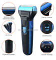 3 in 1 Rechargeable Shaving Machine for Men – Beard Trimmer, Hair Clipper & Facial Shaver with Precision Beard Shaping Tool. 