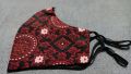 Fashionable Sindhi Ajrak stylish Mask Without Filter unisex. 