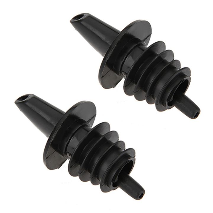 10Pcs Plastic FreeFlow Liquor Spirit Bottle Pourer Bar Wine Cocktail Drinks
