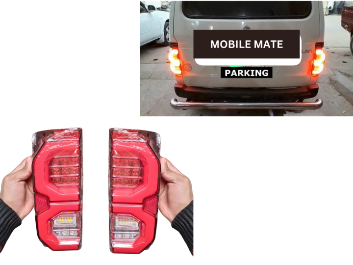 Suzuki Bolan Back LAVA tail light / neon back lights modefied- pair