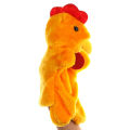 27cm Rooster Hen Animal Plush Doll Hand Glove Puppet Kids Intelligent Toy Gift. 