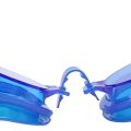 Swimming Goggles Set - Pack of 3 with Ear Plug & Nose Clip, Adjustable Size for All Ages. 