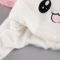 Lovely light Plush Rabbit Hat Funny Play Toy Up Down Moving Bunny Ears Toy Hat Girlfriend Children Gifts Children Hip HopToy Cap. 