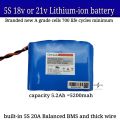 5S lithium ion li-ion battery 18v battery 18 volt battery  21v battery 21 volt battery 18650 battery 5s 20A BMS balanced 15A 20a for Cordless drillsprice air blowers air compressors coffee makers dc fans dc paint sprayers cordless soldering iin pakistan. 