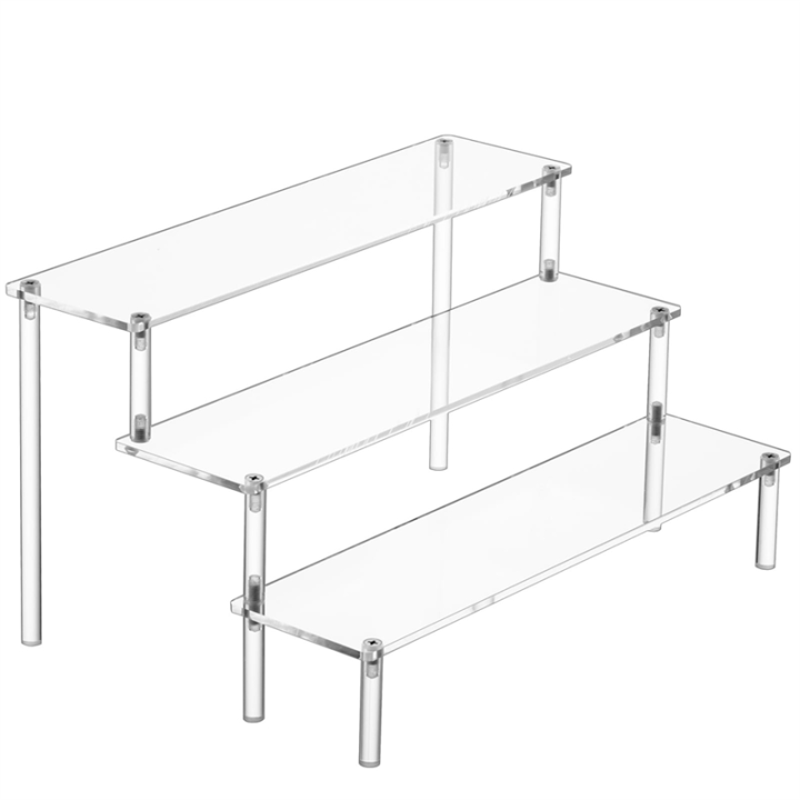 1 PCS Acrylic Display Risers Perfume Stand Organizer Display Stand For Stands For Food, Tabletop Use