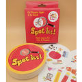 Spot Itt! Active Play Family Fun 48 Cards, Classic Card Game, 2 To 8 Players Games, Matching Card-Game, Early Education & Object Learning, Improve Creativity, Educational Toy, Average Playtime 15 Minutes For Children's. 