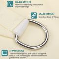 2/3/3.6/5M Waterproof Sun Shade Sail Triangle Canopy Outdoor UV Sunshade Sail for Patio Yard Backyard Garden Lawn Garden Awning. 