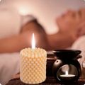 House Solutions Tower shape Natural Soy Wax Scented Candles | Home Decoration Candles | Tea Light Candles Smokeless Slow Burning For Party Decor & Celebrate Candle Light Dinner. 