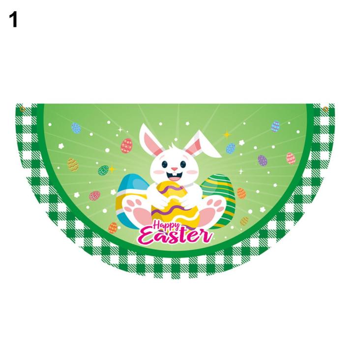 Fan-shaped Flag Festive Flexible Exquisite Half Round Banner Bunting