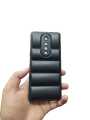 One Plus 8 4G ( 1+ 8 ) Back Cover Soft Puffer Camera Protection Down Jacket Back Case. 