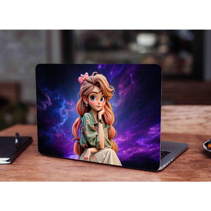 Anime Cute Girl Laptop Skin Vinyl Stickers Decal,12 13 14 15 15.6 inches Notebook Laptop Skin Sticker for all Laptops (RF SKIN)