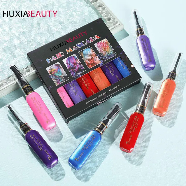 HUXIA%20BEAUTY%20%20Pack%20of%206%20%20Hair%20Mascara%20,%20Disposable%20Hair%20Dye%2015ml%20x%206%20%20For%20Girls%20And%20Womens%20-%20Image%204