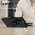 For Infinix Hot 30i Case Side Stripe Design Soft TPU Matte Texture Multifunctional Bracket All Inclusive Protection For Infinix Hot 30i Back Cover. 