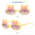 Fashion photography glasses Rabbit ears sunglasses Stylish INS eyeglasses New Bow sunglasses Korean style Cute Kids sunglasses for Outdoor activities Summer vacation Beachwear Fashion show Photo. 