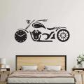 Wooden Wall Clock 3D Bike Style Wooden Clocks Design Decoration Quartz Numeric For Home Decor Living Room And Offices And For Gifts. 