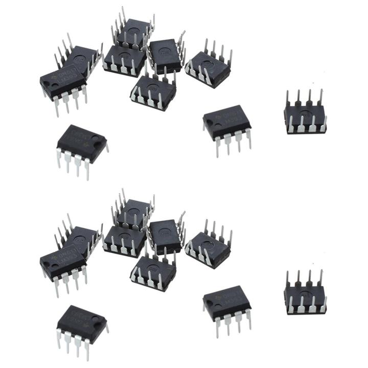 20 PCS LM393N LM393 DIP-8 Low Dual Voltage Comparator