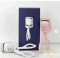 Eyelash Curler, Mini Rechargeable Heated Eyelash Curler Ergonomic Multiple Temperature Control Safe for Home for Women. 