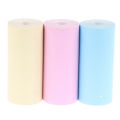 3 Rolls Portable Mini Printer Thermal Label Printers Paper 57x25mm DIY Stickers. 