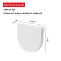 1-4pcs Shower Curtain Clip Bathroom Shower Curtain Clip Wind-Proof Splash-Proof Perforated Shower Curtain Clips Fixing Clips. 
