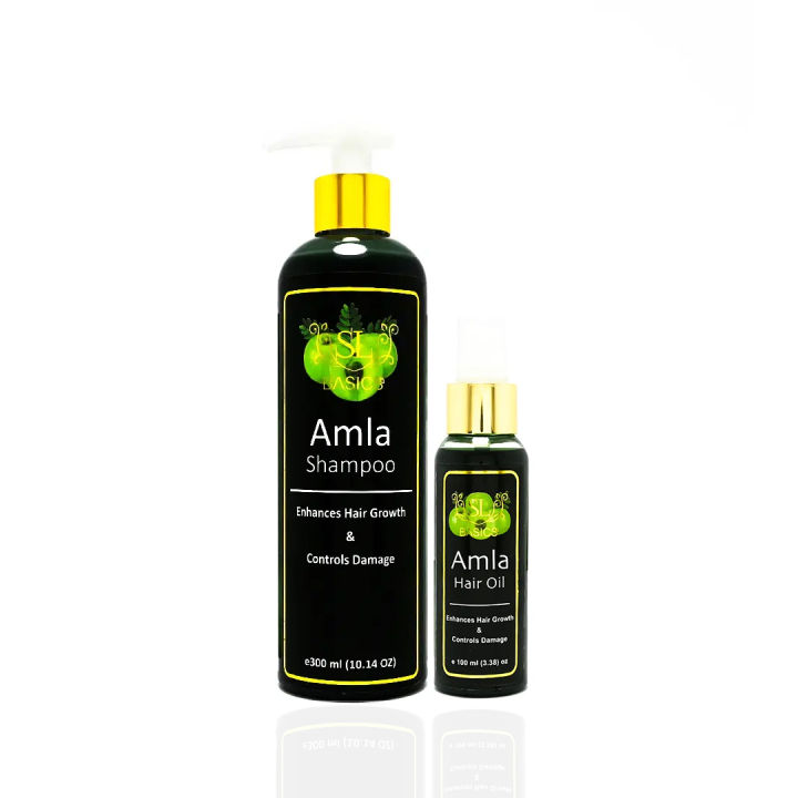 SL%20Basics%20Amla%20Hair%20Shampoo%20300ml%20-%20Amla%20Hair%20Oil%20100ml%20-%20100%25%20Natural%20And%20Pure%20Amla%20Shampoo%20And%20Hair%20Oil%20-%20Owing%20to%20its%20richness%20in%20Vitamin%20C%20-%20Image%202