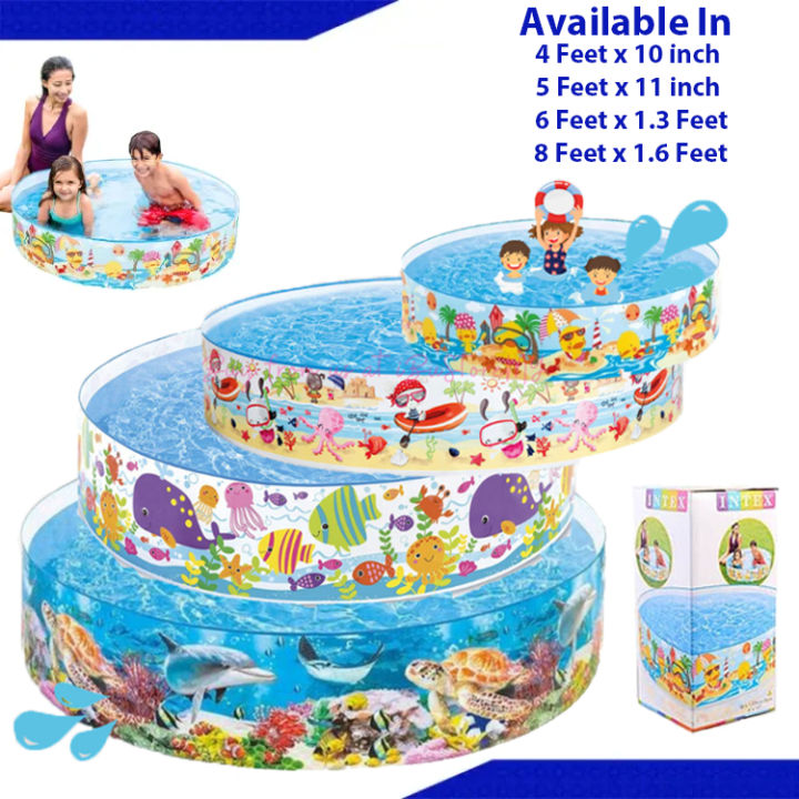 Swimming Pool For Kids - Non Infallible Swimming Pool - Swimming Pool Big Size Family - Baby Pool For Kids