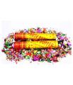 2 Pieces Party Poppers - Multicolor Confetti Popper for Birthday, Wedding, Engagement, Bridal Shower and Anniversary Parties. 