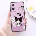 Girl Kuromi Cool For OPPO A96 A94 A93 A77S A76 A74 A73 A72 A57S A56S A54S A53 A52 A15S A9 A5 Black Phone Case Phone Case. 