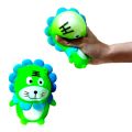 Practical Squeeze Toy Novel Squishy Toy Soft Entertainment Lion Shape Sensory Toy. 