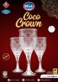 Blink Large Coco Crown Stemware Glass For Juices and Drinks New Arrivals. 