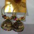 Pearl bali jhumki. 
