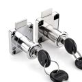Cabinet Door Lock Anti-theft Desk Drawer Lock with Keys Wardrobe Cabinet Lock Bedside Bookcase Furniture Door Lock Hardware. 