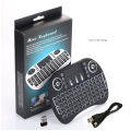 Mini Touch Pad Rf 500 Wireless With 3 Colour Backlight Keyboard/Mouse. 