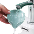oap Drain Box Dish Holder Metal Bar Soap Holder for Shower Bathroom, Soap Tray Rust-Proof Self Draining, Soap Dishes Sponge Holders With Lid For Home Kitchen Countertop Bathroom Storage. 
