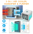 ENRAX CART MINI AC USB Mini Portable Air Conditioner Humidifier Purifier 7 Colors Light Desktop Air Cooling Fan Air Cooler Fan for Office Home. 