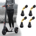 20Pcs Tyre Valves Stem Right Angle Snap-in Rubber 90 Degree Brass for Electric Scooter and Xiaomi M365 Electric Scooter. 