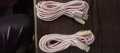 Type C Unbreakable Braided 2M (6 Feet) Fast Charging Data Cable Pink Compatible with All Type C Mobile Phones. 