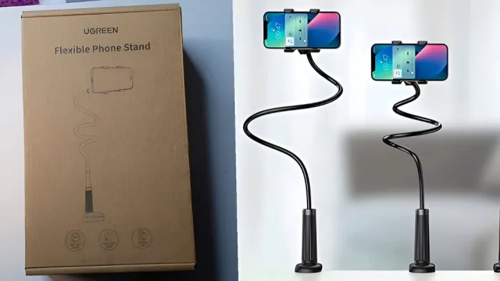 UGREEN%20Gooseneck%20Flexible%20Phone%20Stand%20%E2%80%93%20800%E2%80%AFmm%20Bendable%20Arm,%20360%C2%B0%20Rotation,%20Heavy%E2%80%91Duty%20Clamp%20Holder%20-%20Image%203