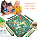 Scrabble Board Game Original Letter Matching For Kids Adults Families Education Spelling Alphabet Language Toys. 
