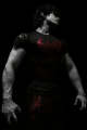 London Bridge - Werewolf T-Shirts Fitted Spandexdry for Men - Red-Black. 