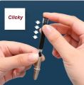 Fountain pen CLICKY that works like a ballpoint. 