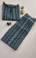 Chain Style Printed Linen Stylish 2 Pcs Ladies Dresses with Same Trouser Ready to Wear for Girls and Women GBS-48. 