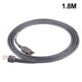 1.8m High Speed USB 2.0 A Male to RJ45 Cable for Symbol Barcode Scanner LS2208. 