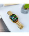 "X8 Ultra Max Smart Watch Golden Edition Series 8 | NFC, Bluetooth 5.2 Calling, Wireless Charging | X8 Ultra Max Watch with Customizable Wallpaper, IP67 Water Resistant | High-Resolution TFT Display, Health & Fitness Tracking". 