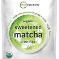 Organic Sweet Matcha Powder 300g, Sugar Free Matcha Latte Powder, Ceremonial Grade | First Harvest Authentic Japanese Origin | Barista Style for Smoothies, Lattes, and Baking. 