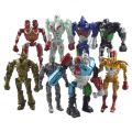 New Real Steel Zeus Atom Midas Raider Robot Model Toys Action Figure 8pcs/set 13cm. 