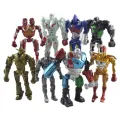 New Real Steel Zeus Atom Midas Raider Robot Model Toys Action Figure 8pcs/set 13cm. 
