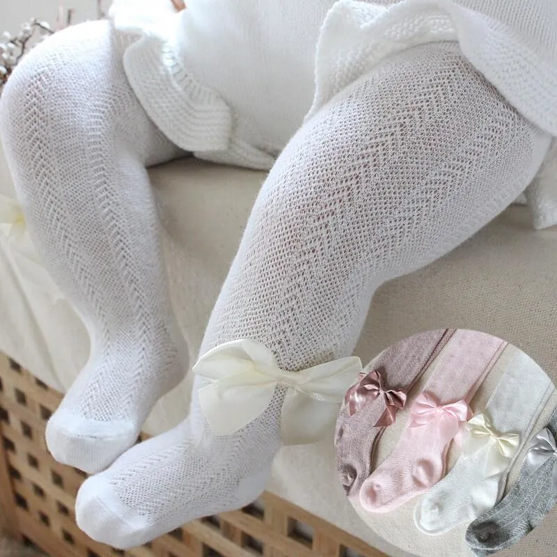 Baby girl tights fashion with feet